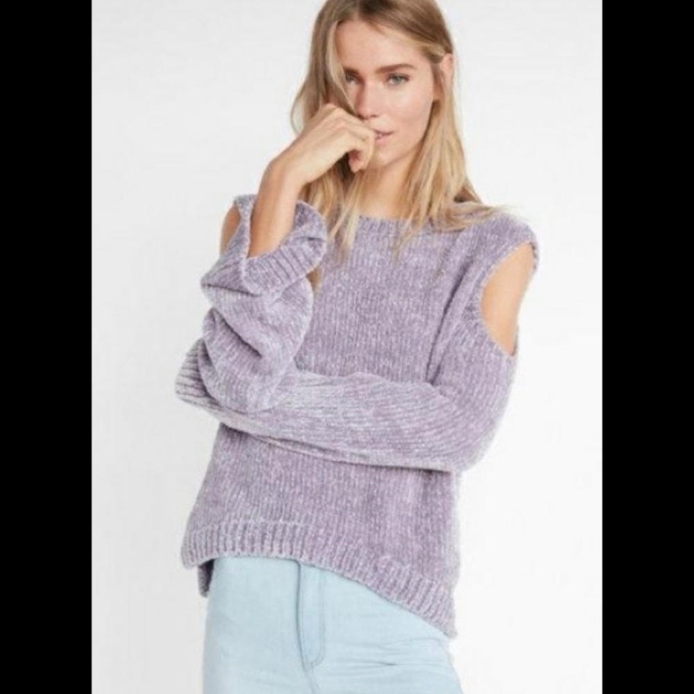 Cold-Shoulder Sweater